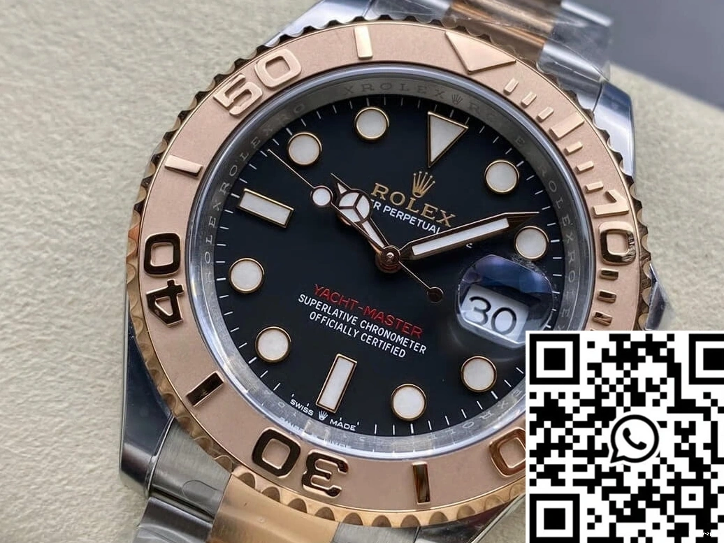 Gold Master Yacht M126621-0002 Factory Rolex Clean Rose 1222